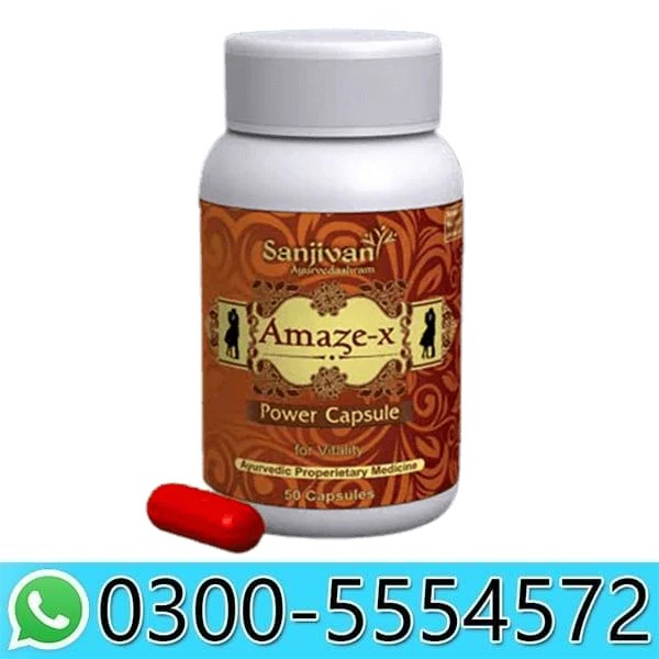 Amaze X Capsule Price in Pakistan