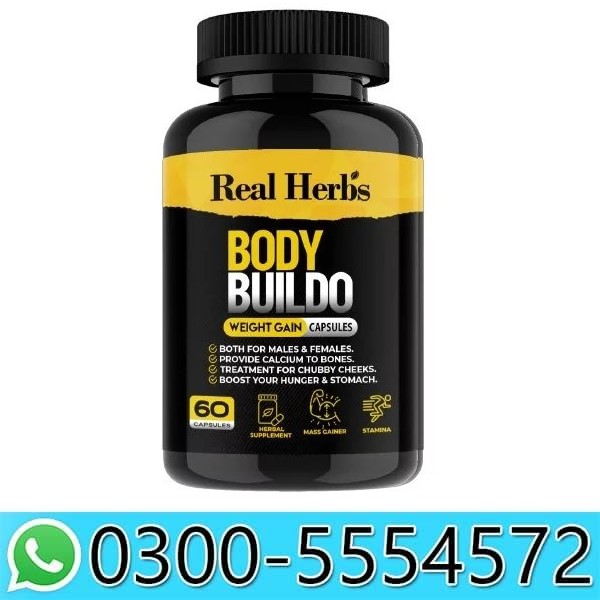 Body Buildo Weight Gain Capsules in Pakistan