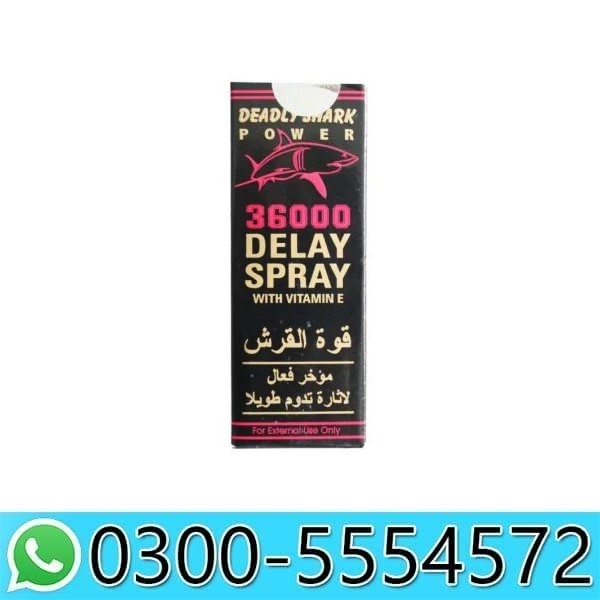 Deadly Shark 36000 Delay Spray in Pakistan