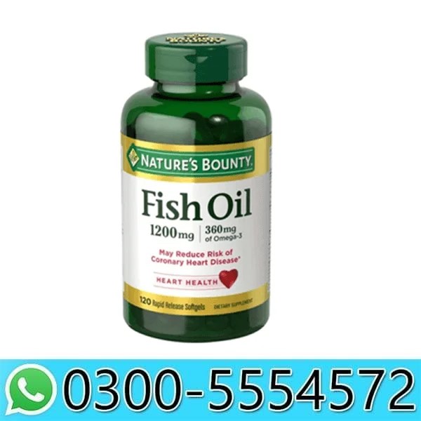 Fish Oil 1000mg Omega 3 Price in Pakistan