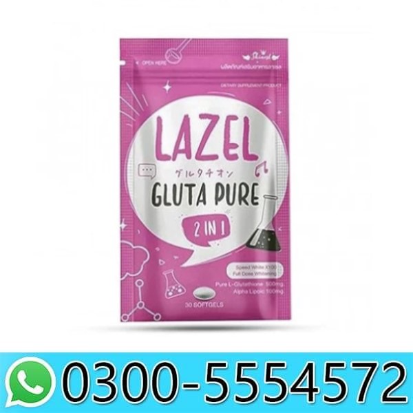 Lazel Gluta Pure 2 in 1 Dietary Supplement in Pakistan