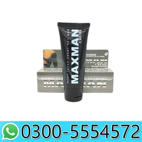 Maxman Delay Cream Price in Pakistan