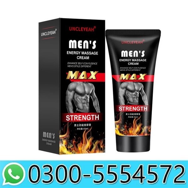 Men's Energy Massage Cream in Pakistan