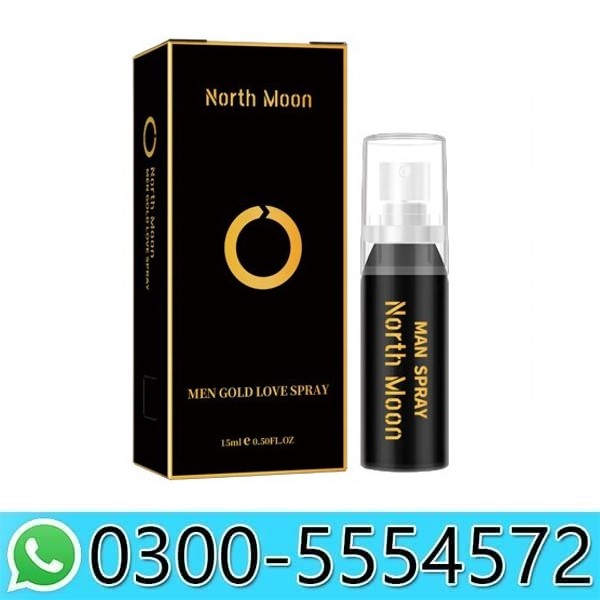 North Moon Men Gold Love Spray in Pakistan