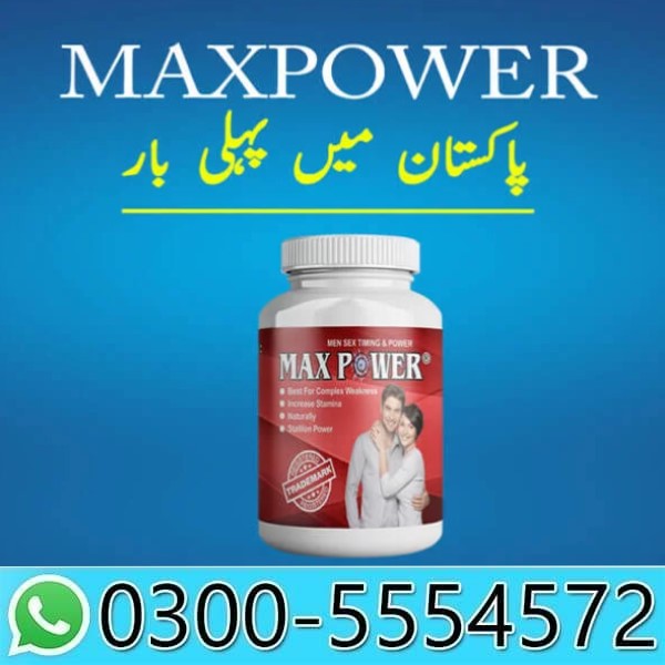 Orignal Max Power Capsules In Pakistan