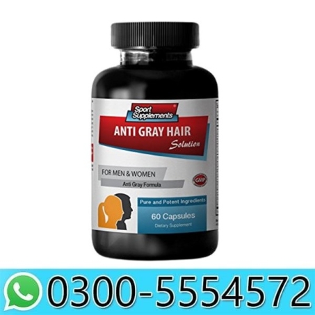 Anti Grey Hair Sports Supplements in Pakistan