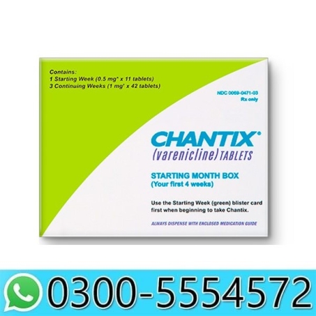 Chantix Tablets in Pakistan