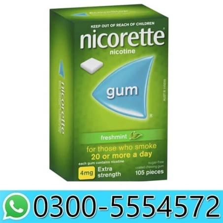 Nicorette Gum 4mg Price in Pakistan