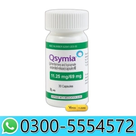 Qsymia 11.25 mg/69 mg Capsules in Pakistan