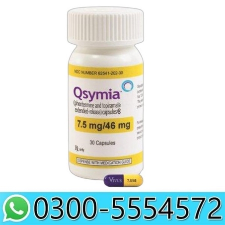 Qsymia 7.5 mg/46 mg Capsules in Pakistan