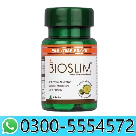 Sunova BioSlim Tablets in Pakistan