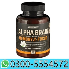 Alpha Brain Tablets Price in Pakistan