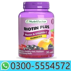 Nutrifactor Biotin Gummies Price in Pakistan