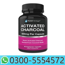 Purest Vintage Activated Charcoal Capsules in Pakistan